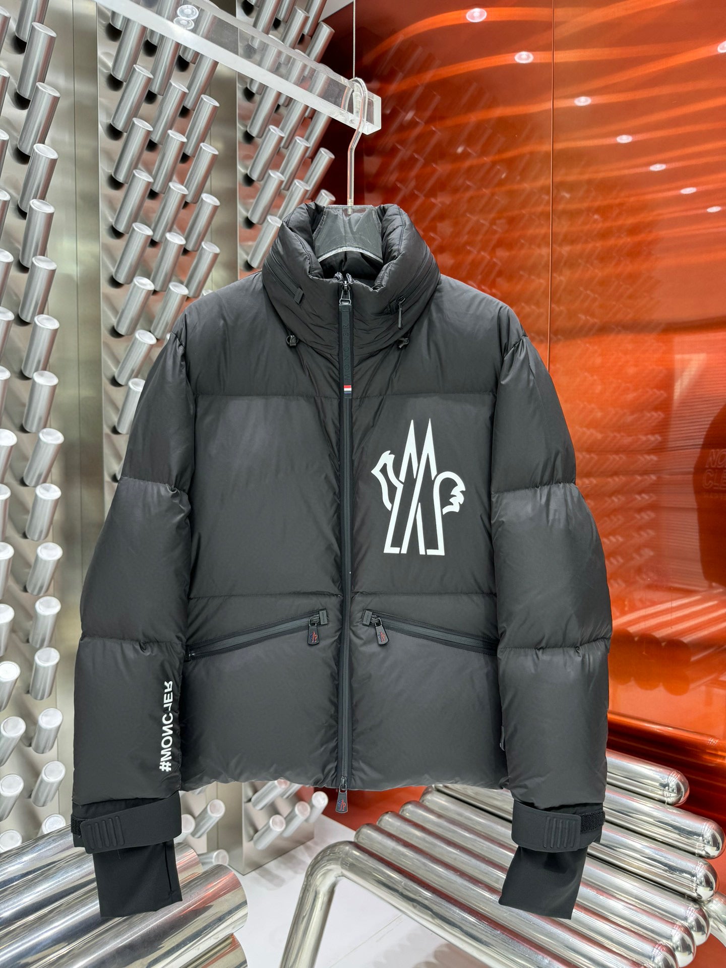 Schwarze Jacke