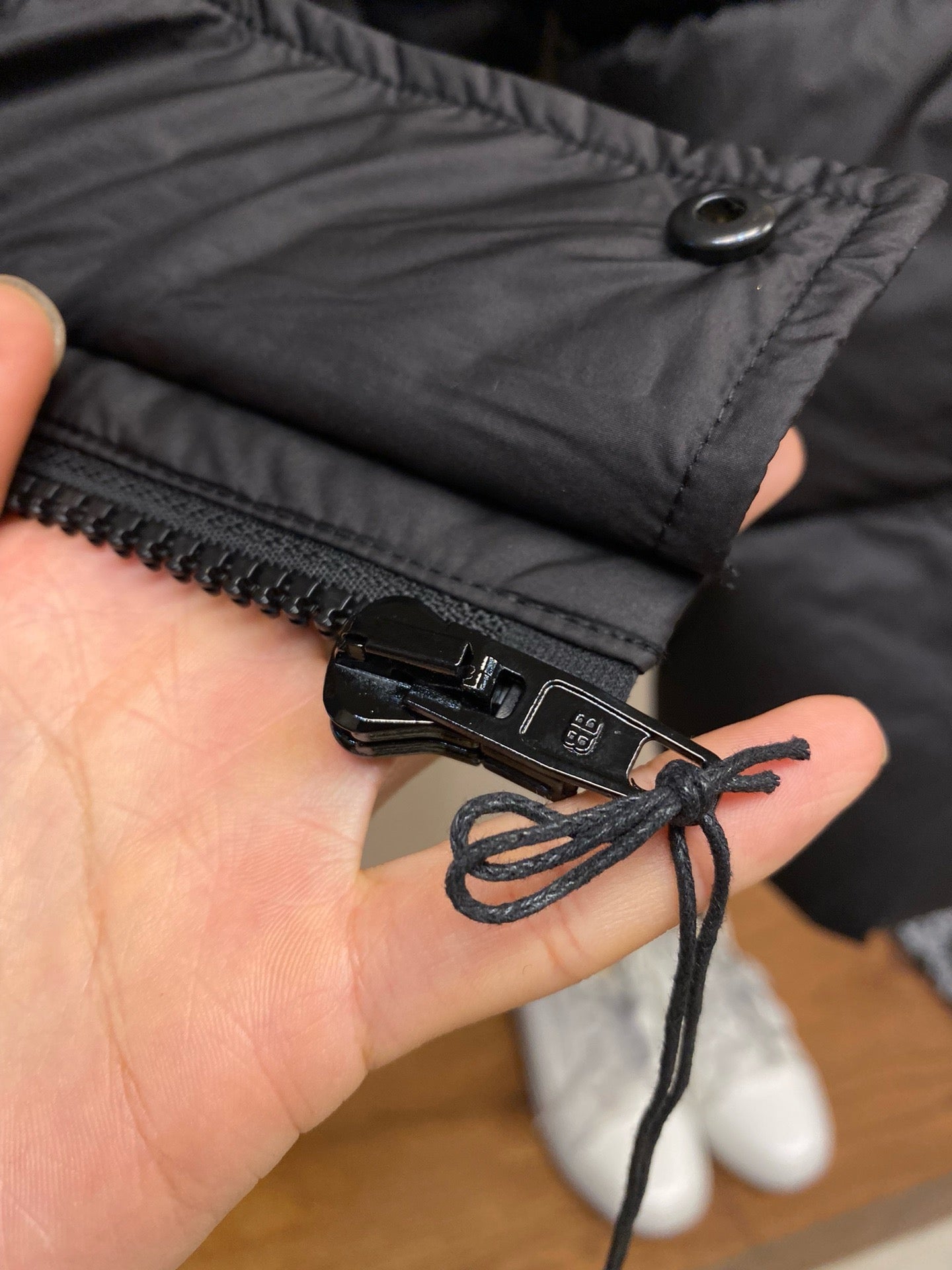 Schwarze Jacke