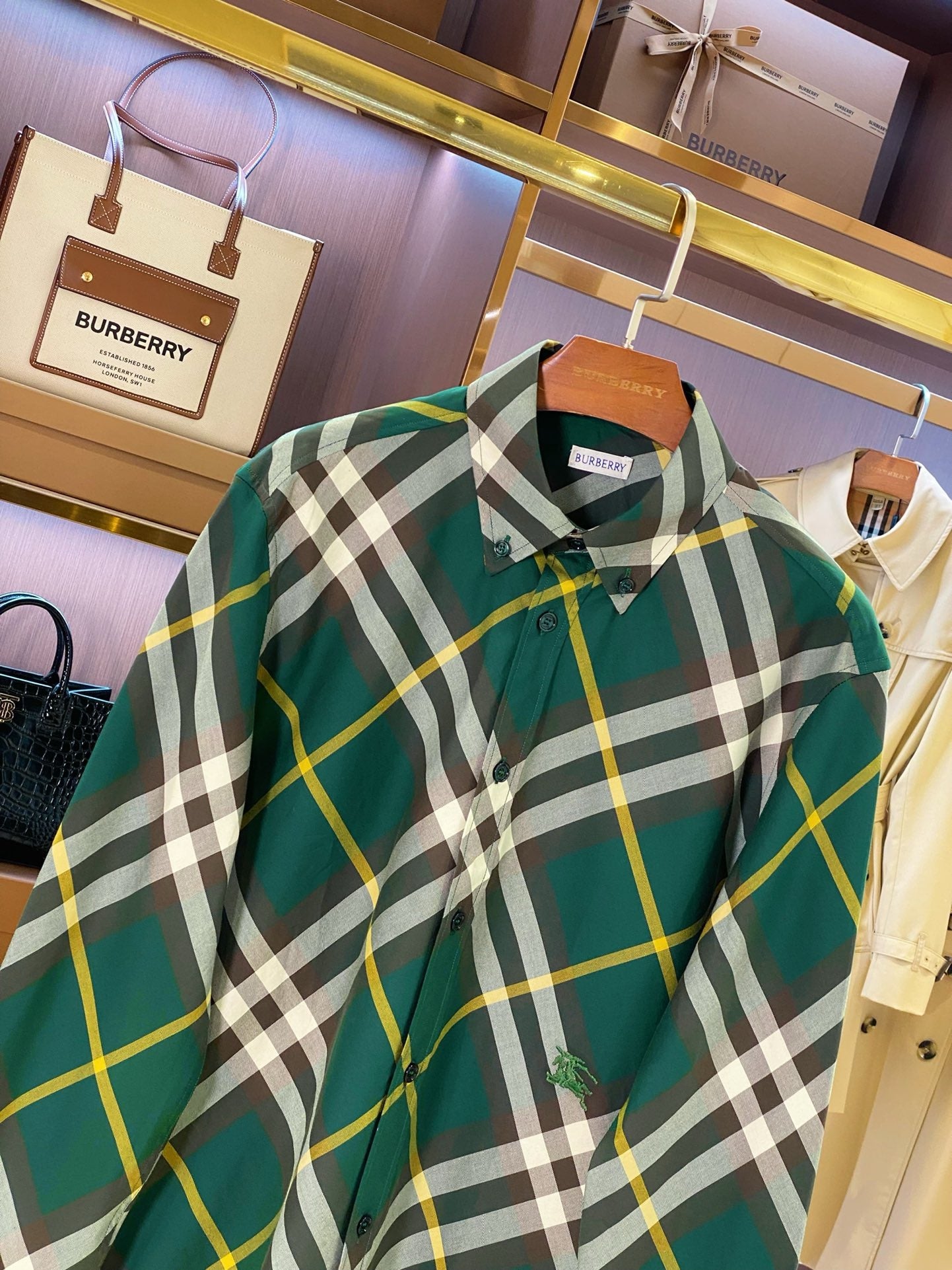 Grüne Jacke