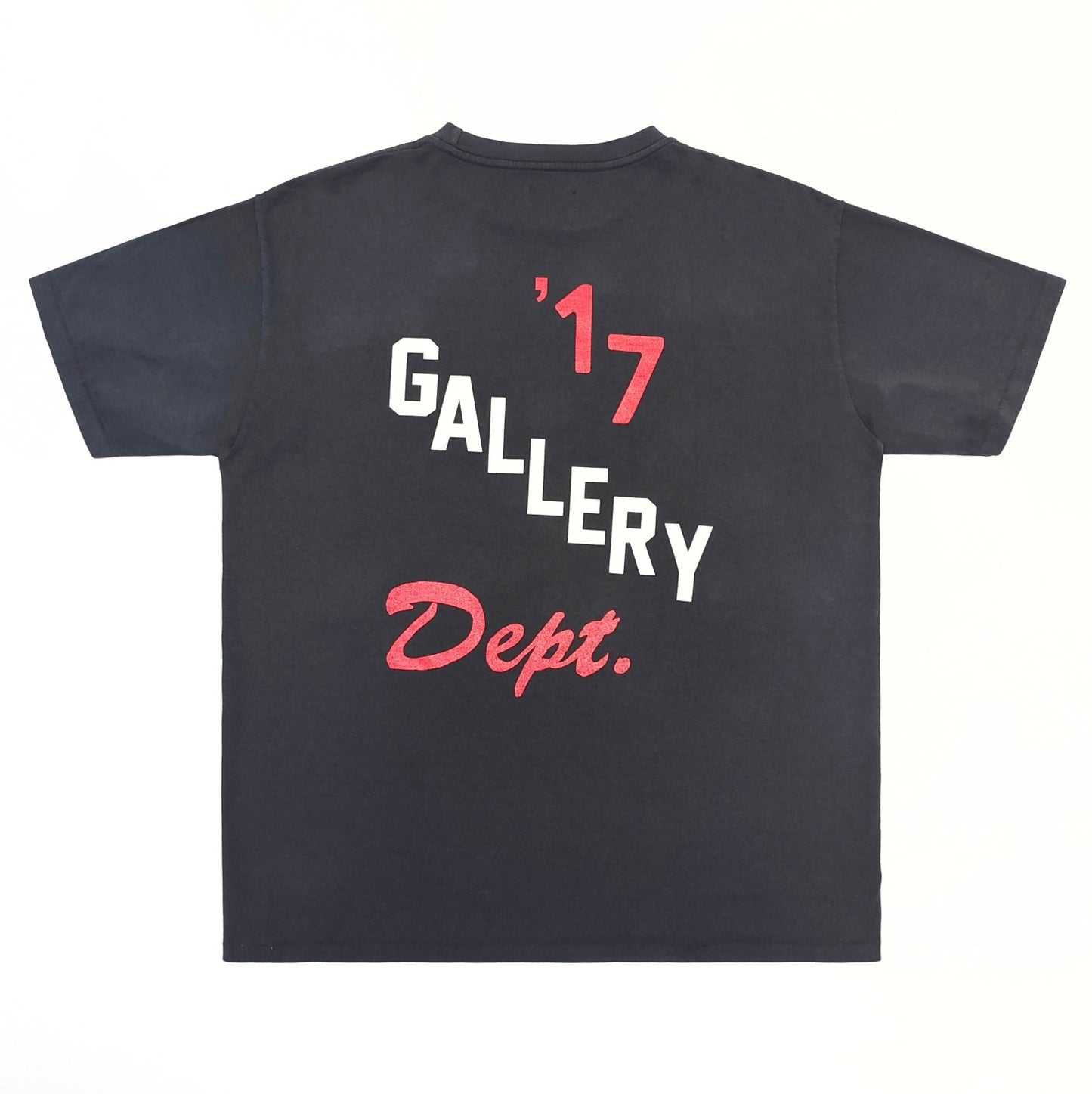 Camiseta amarilla, caqui y negra