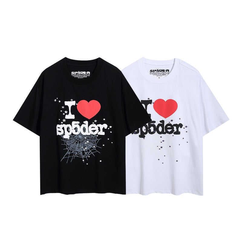 Camiseta blanca y negra