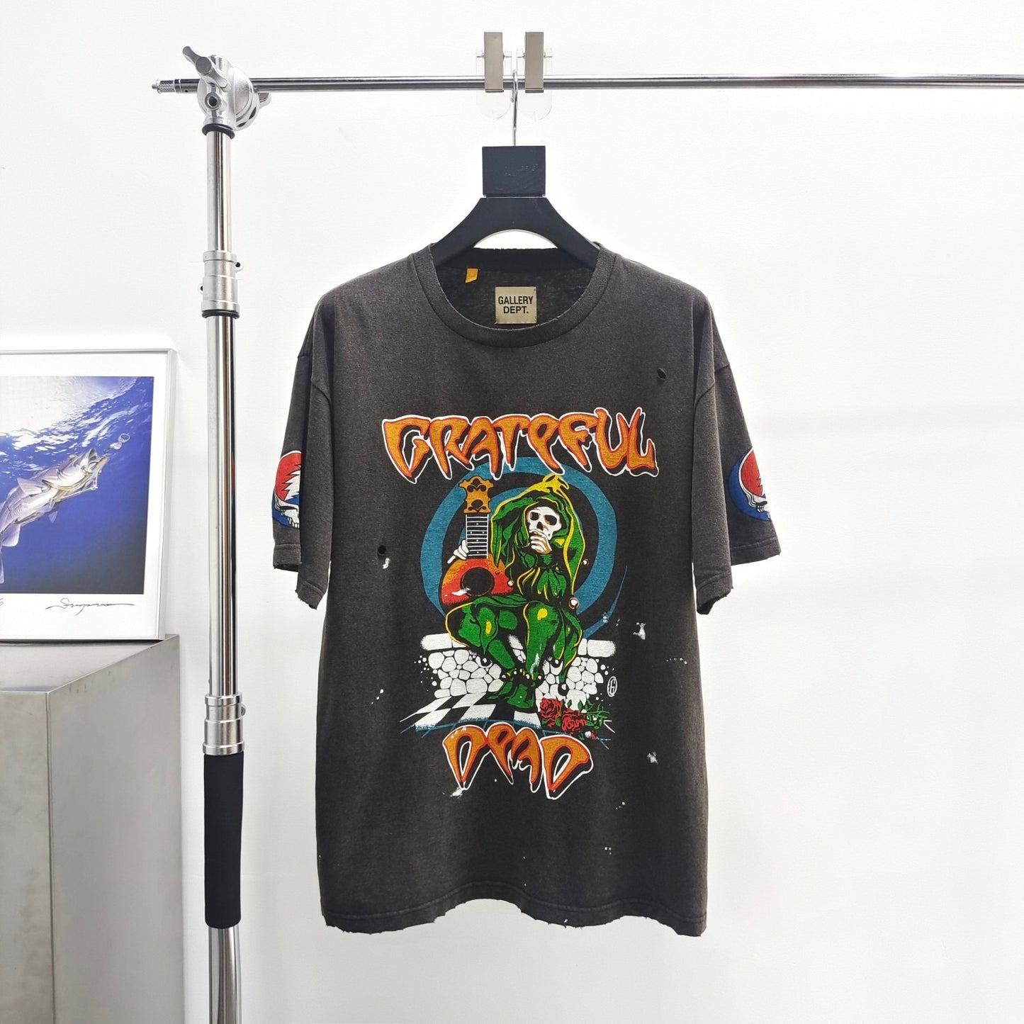 camiseta negra