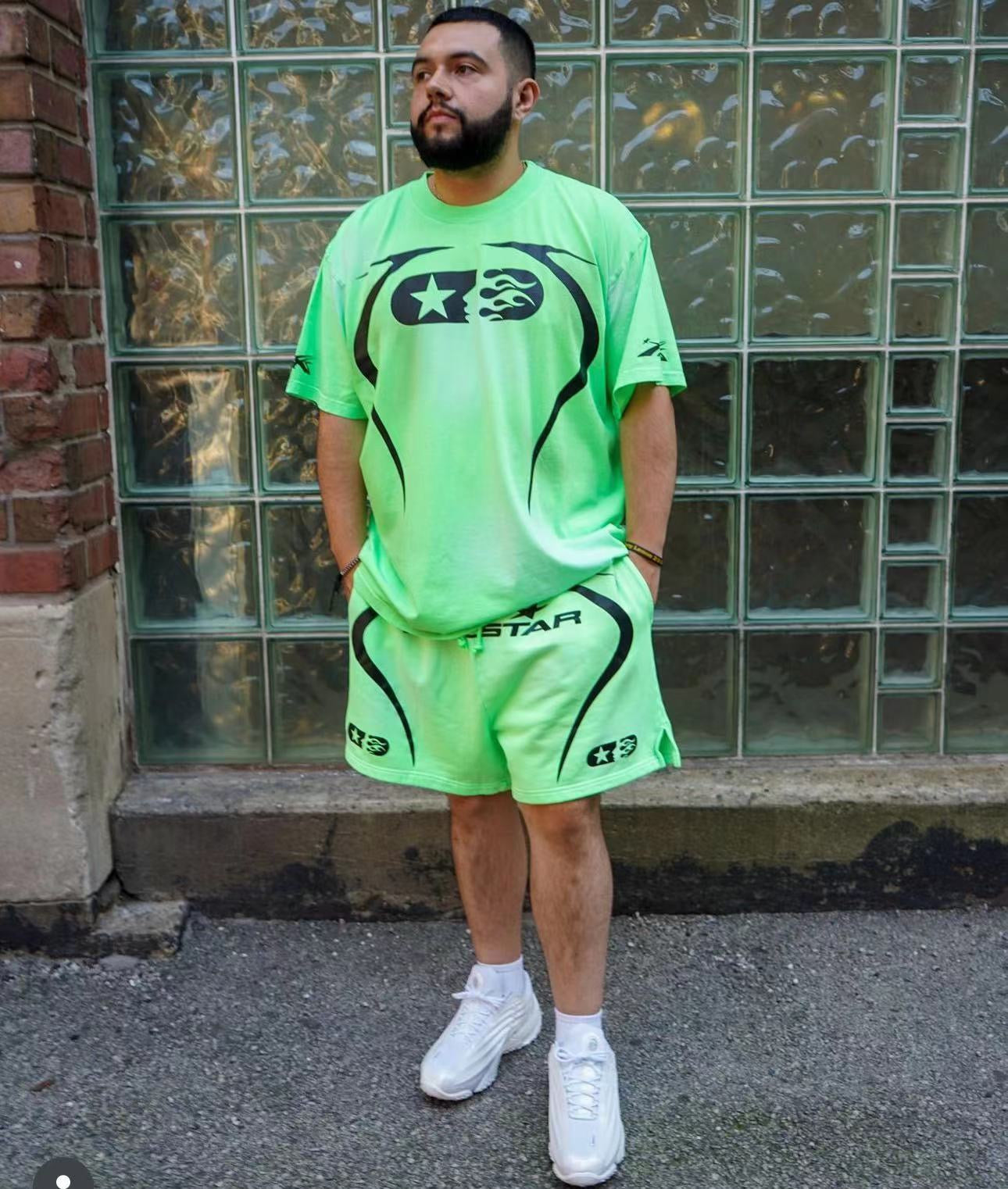 Camiseta verde oscuro