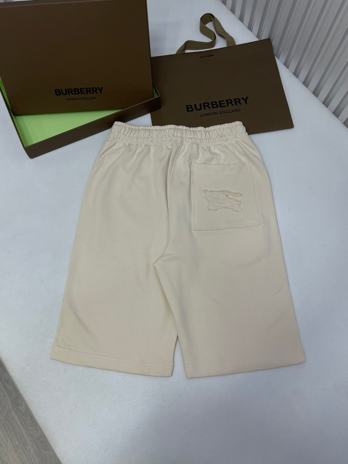 Black,White and Green Short