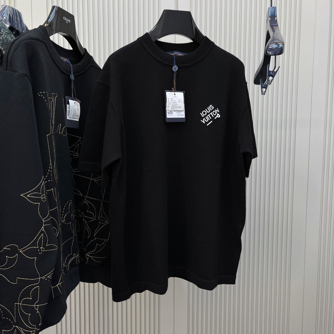 Black White and Blue T-shirt