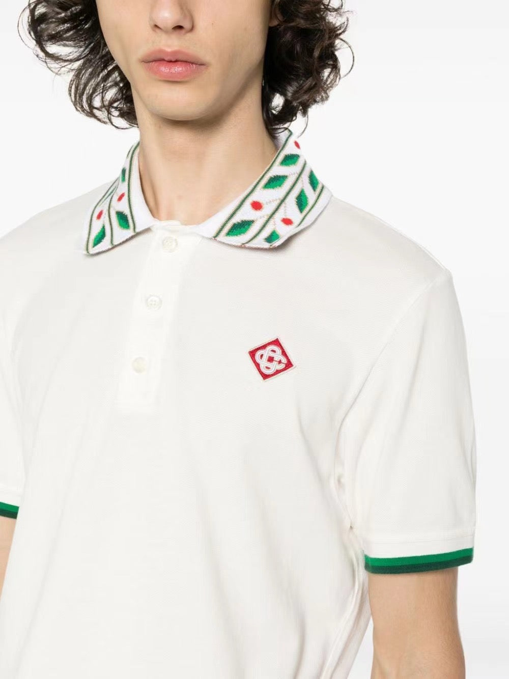 Polo blanco