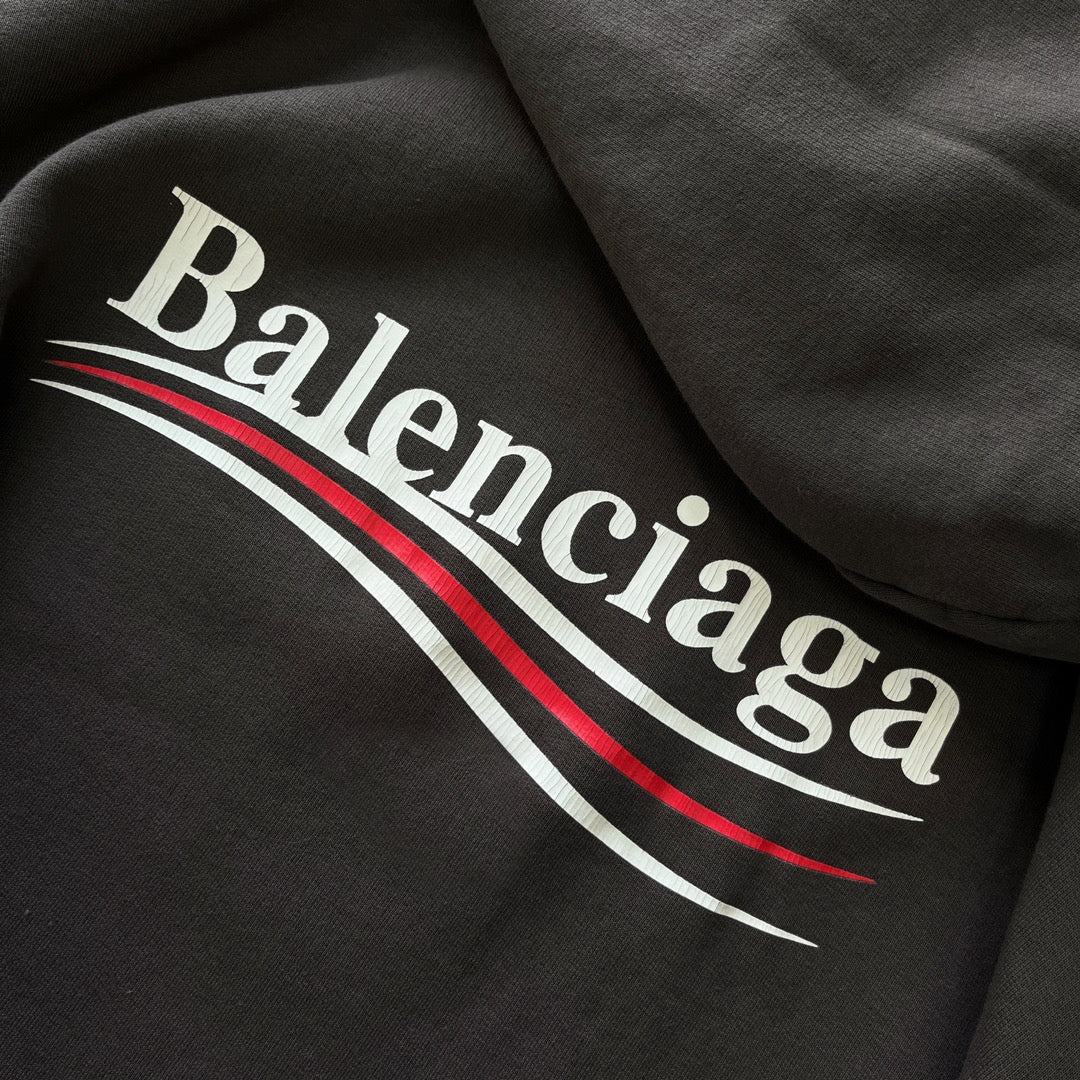 Sudadera con capucha azul cielo y gris oscuro