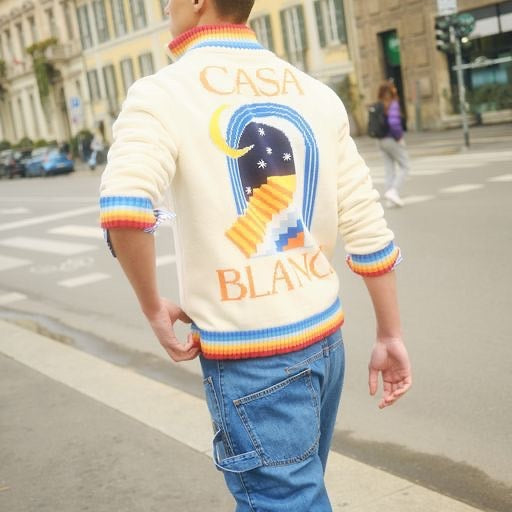 Chaqueta multicolor