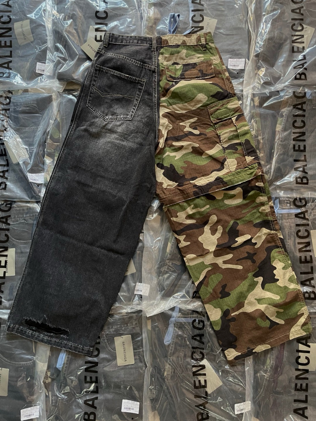 Pantalón multicolor
