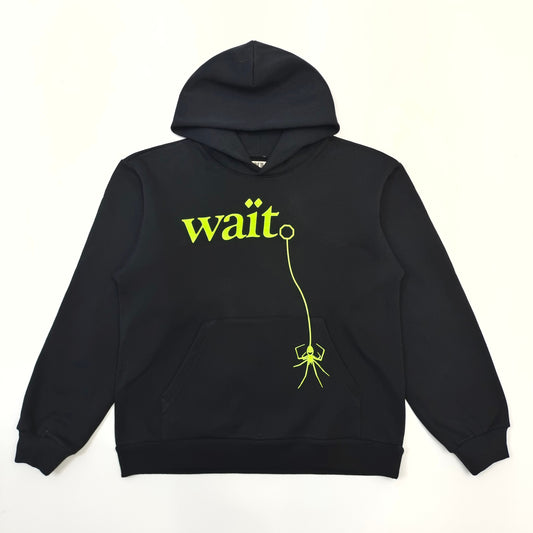 Schwarzer Hoodie