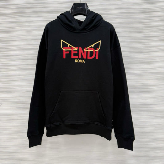 Schwarzer Hoodie