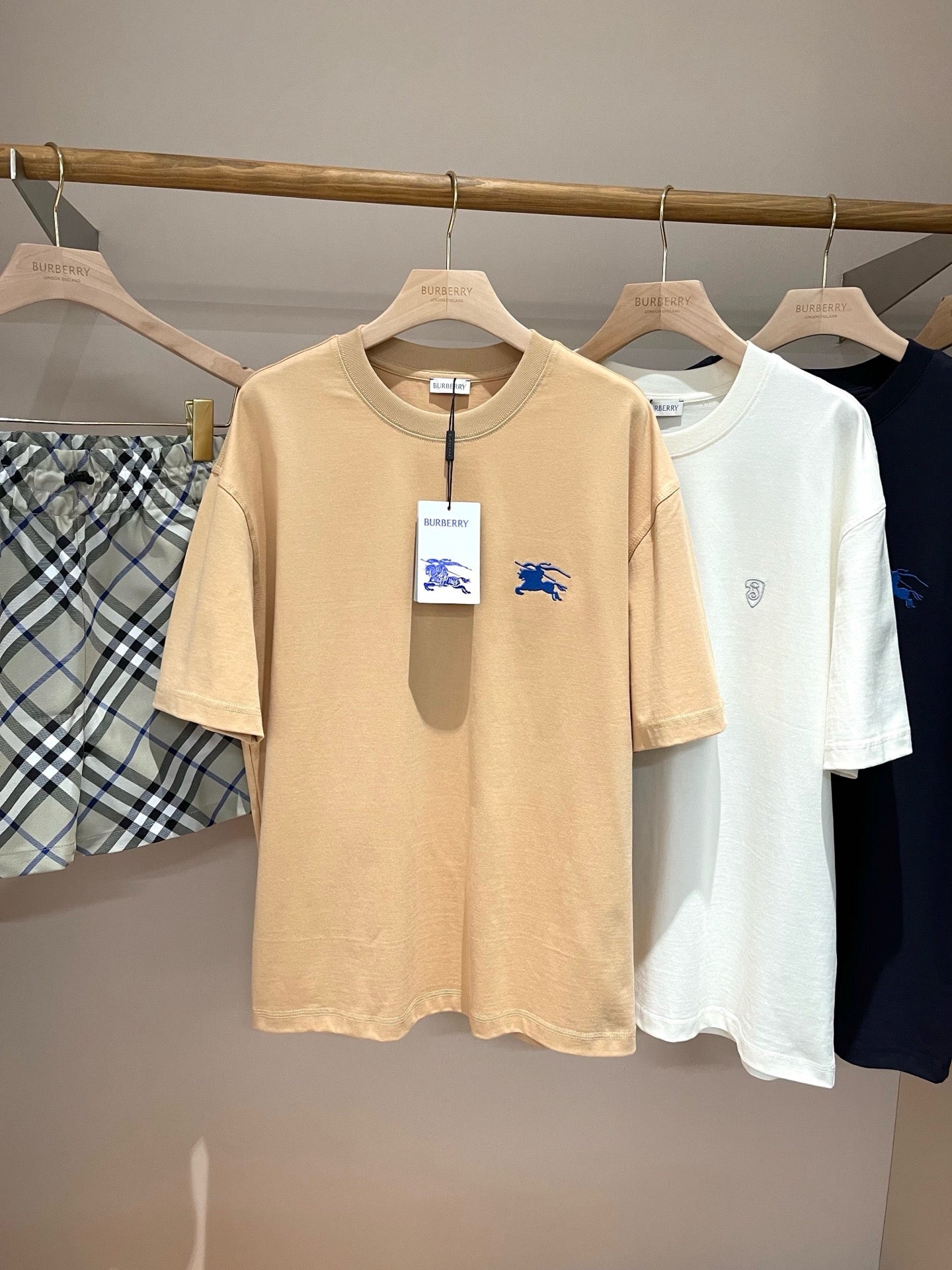 Dark Blue and Khaki T-Shirt