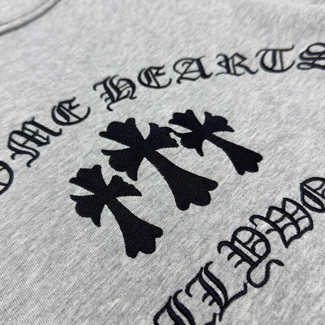 Sudadera negra y gris