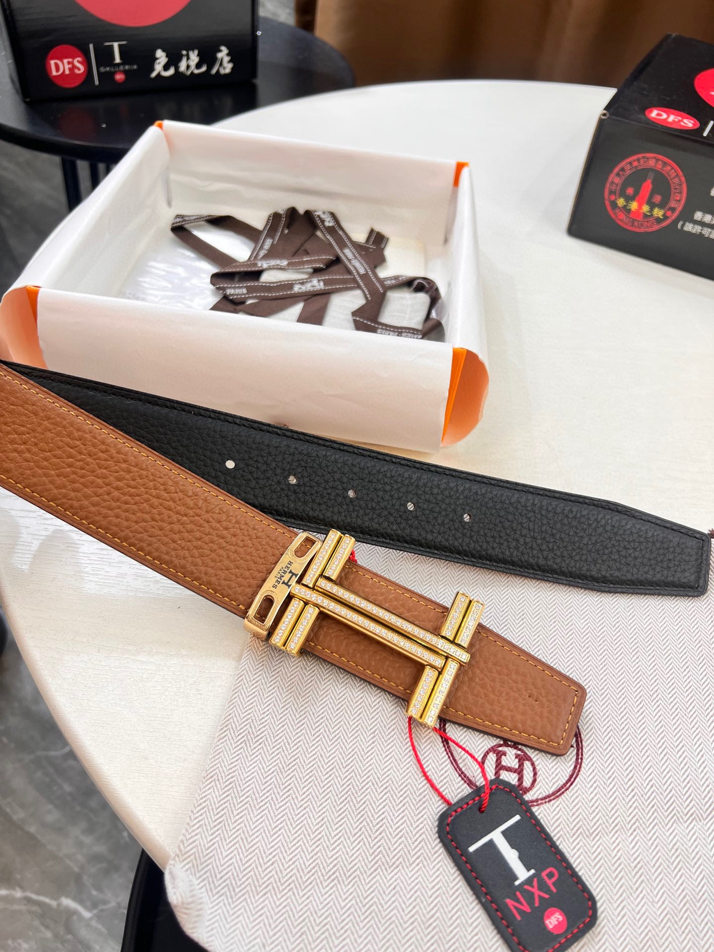 Gold and Silver Belt