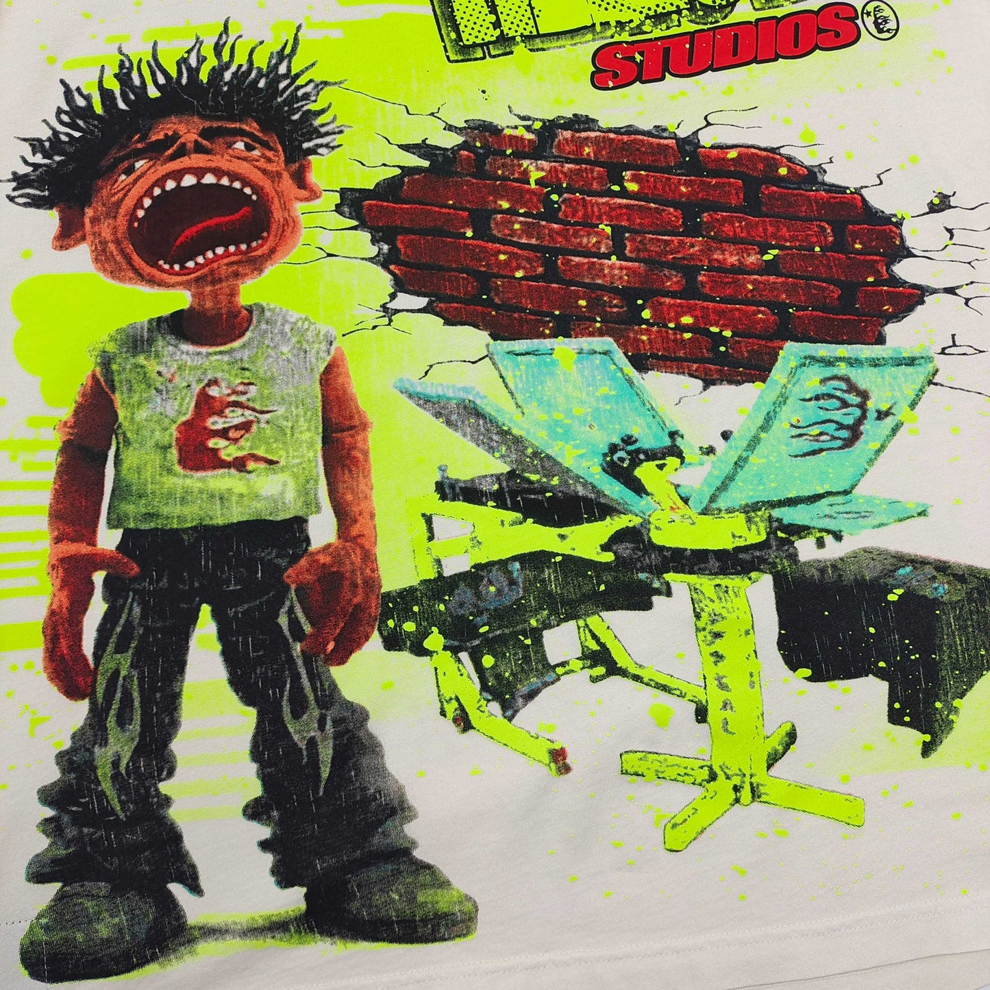 Mehrfarbiges T-Shirt