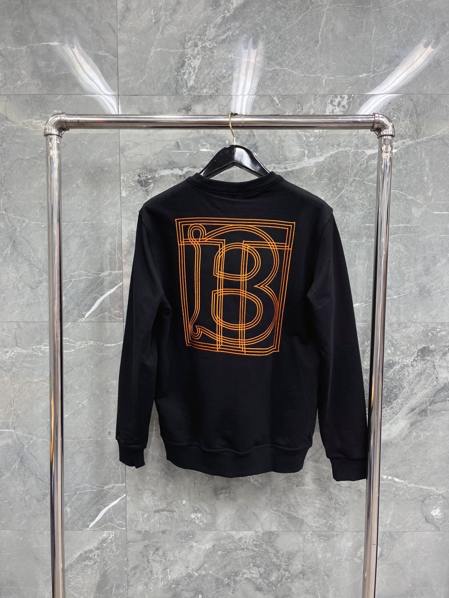Black, Dark blue and Orange Jersey