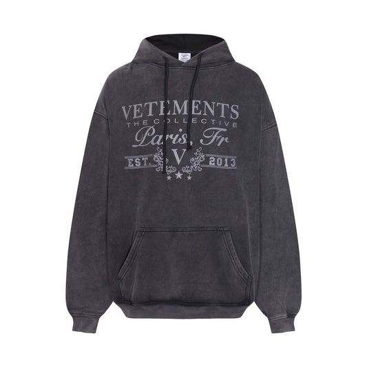 Schwarzer Hoodie