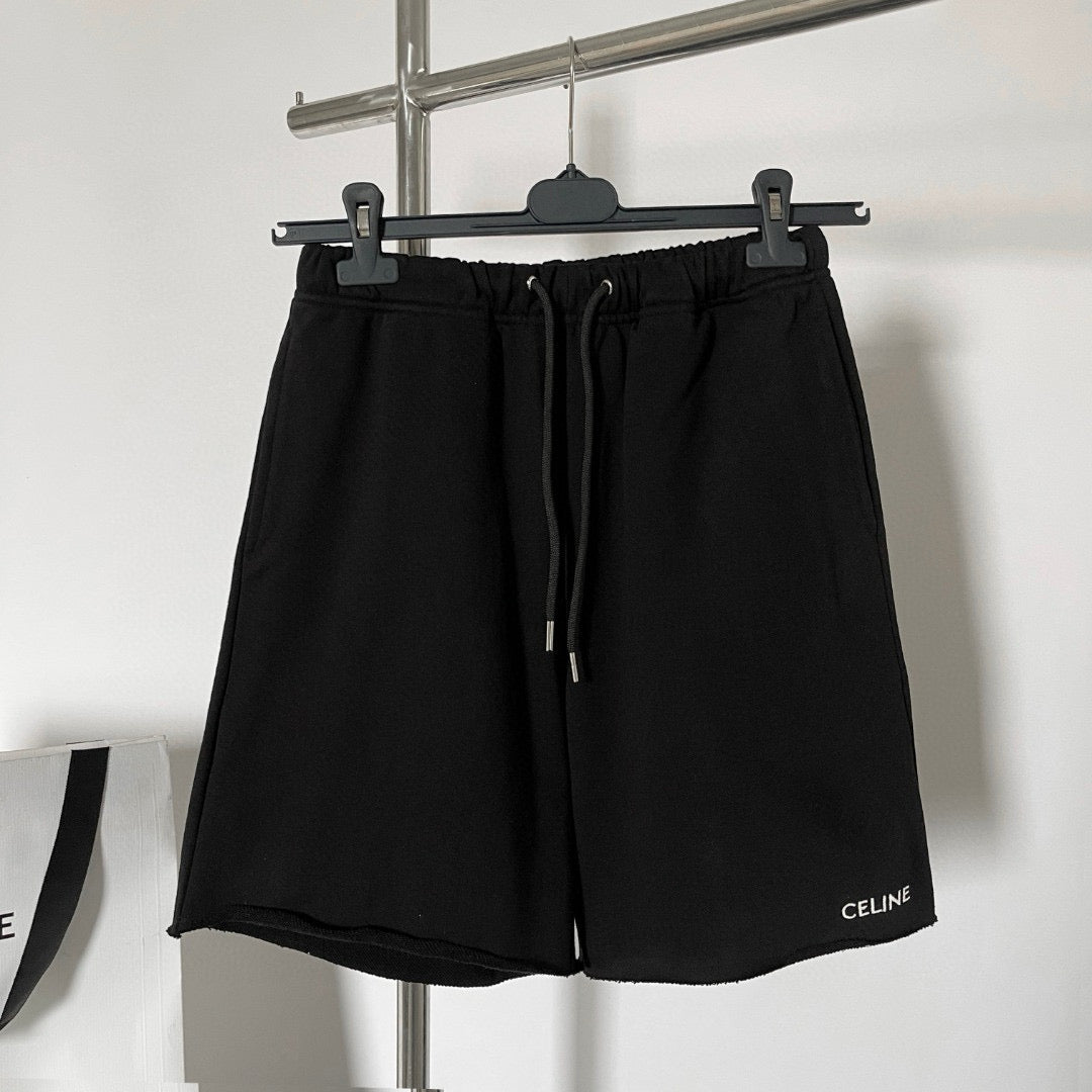 Schwarz-weiße Shorts