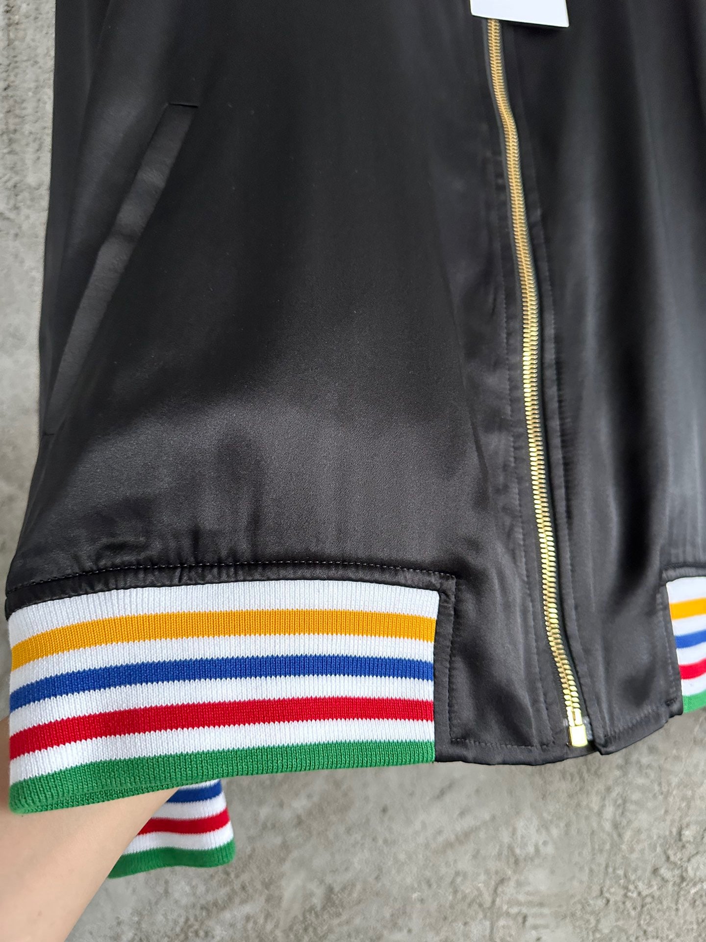 Mehrfarbige Jacke