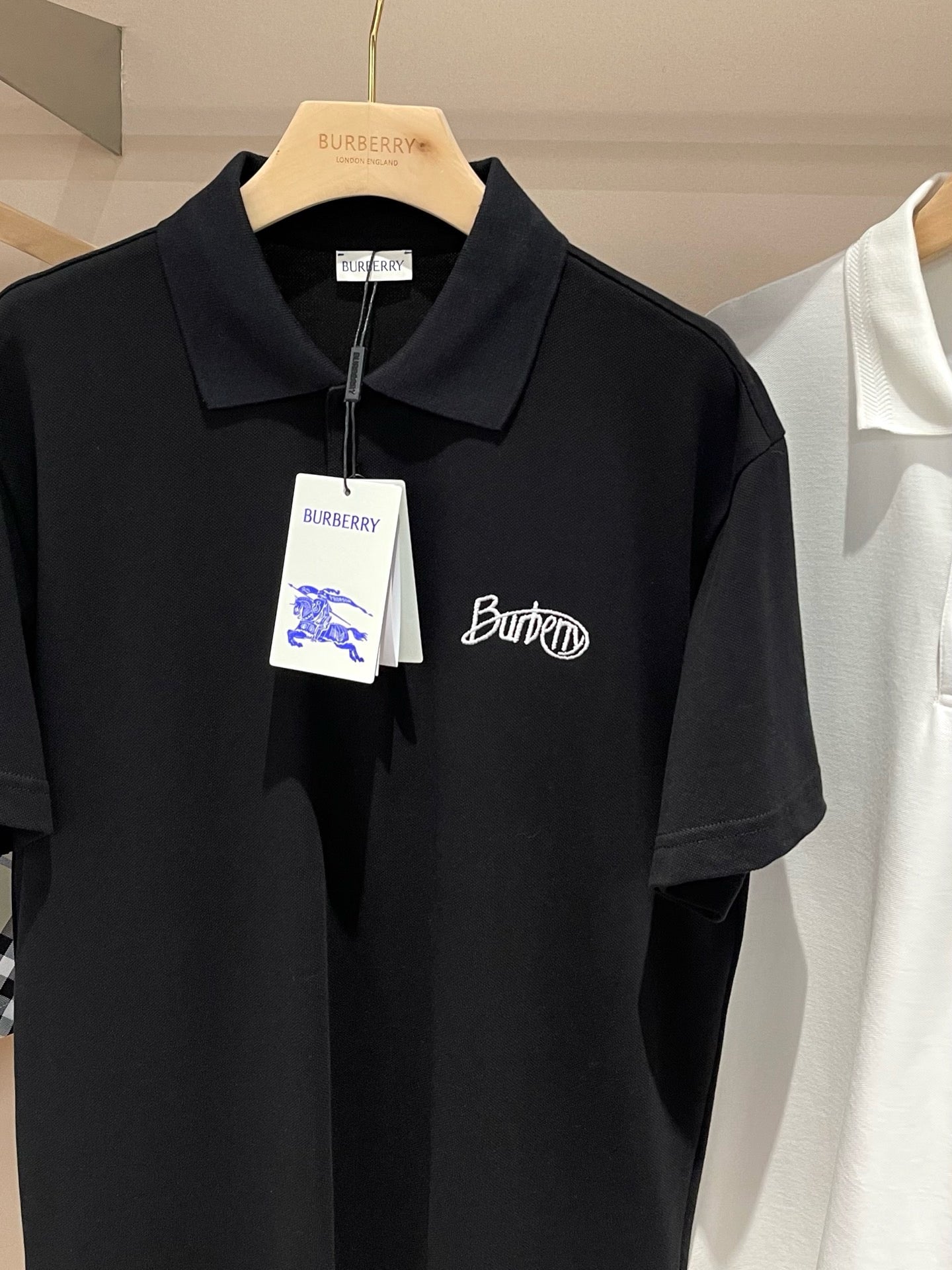 Black and Blue Polo