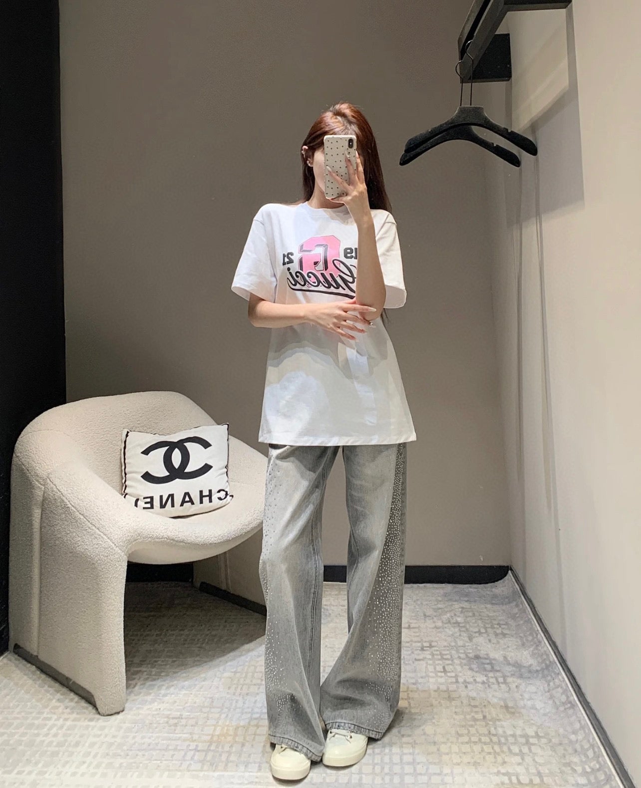 Weißes T-Shirt