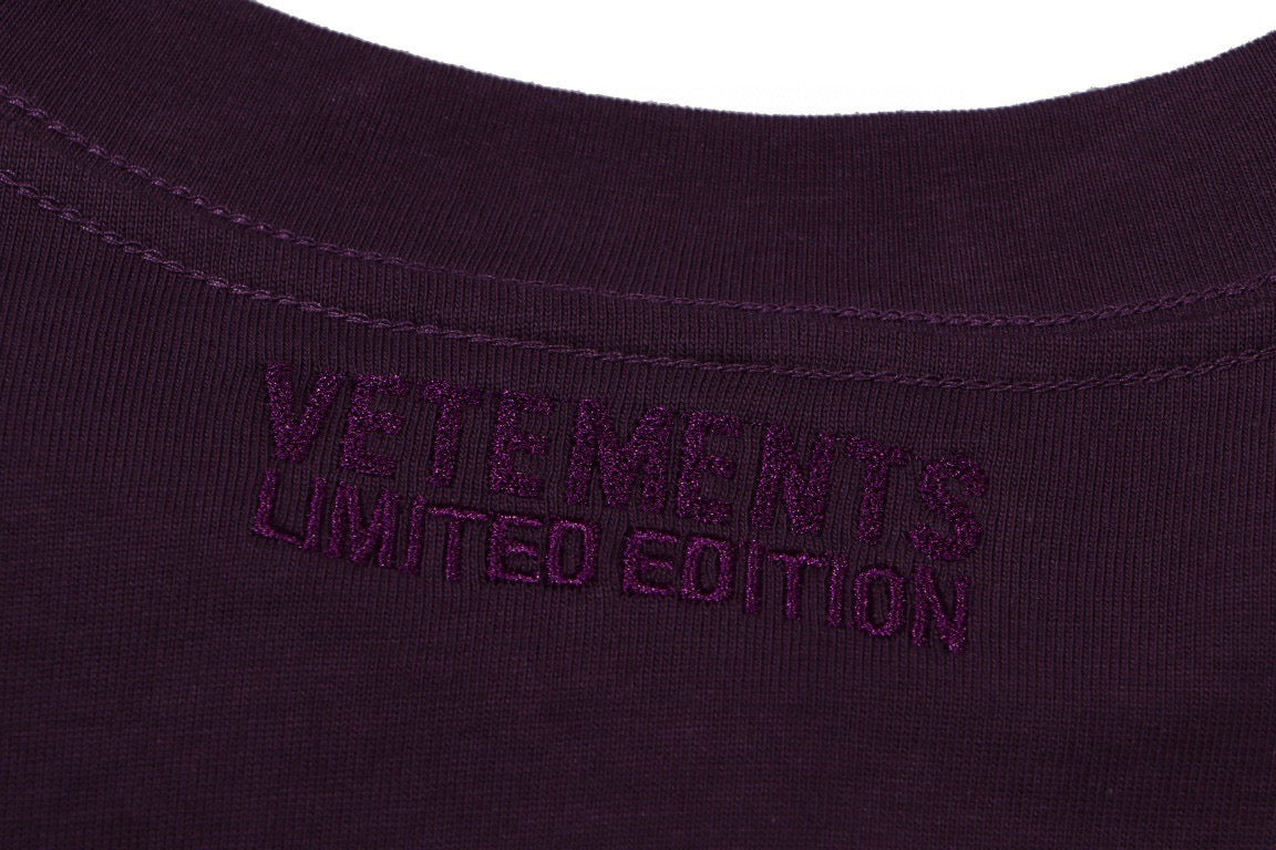 Black,White and Purple T-shirt