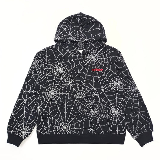 Schwarzer Hoodie