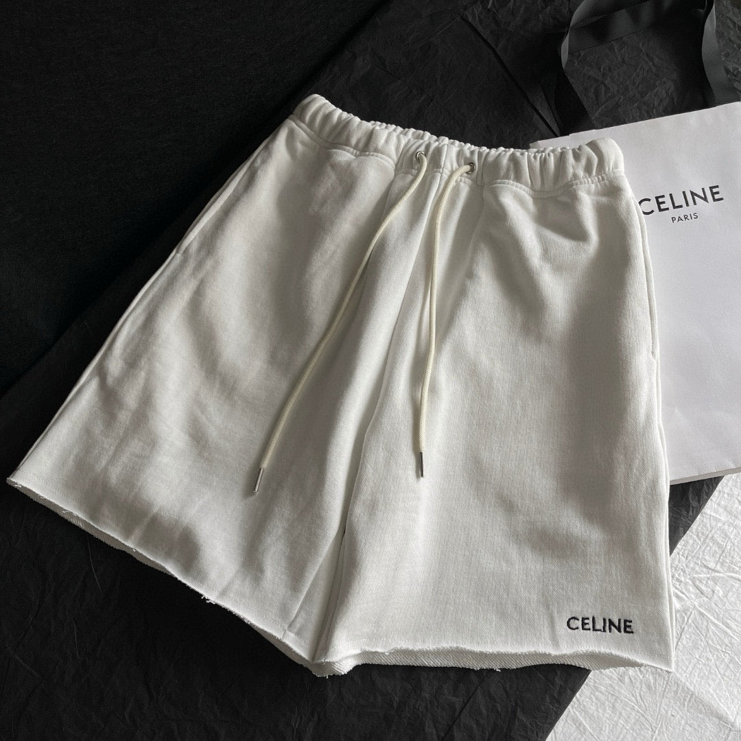 Schwarz-weiße Shorts