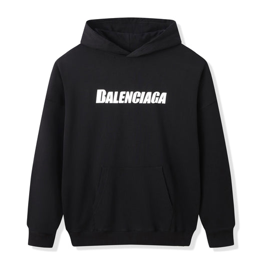 Schwarzer Hoodie