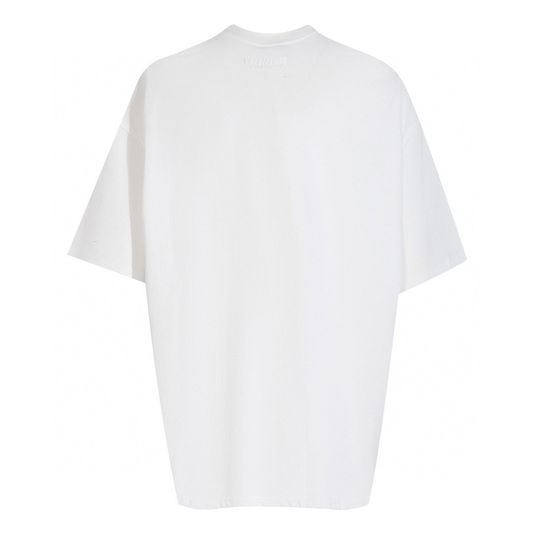 Black,White and Purple T-shirt