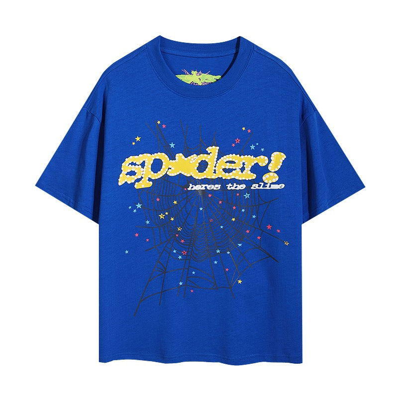 Camiseta azul y azul cielo
