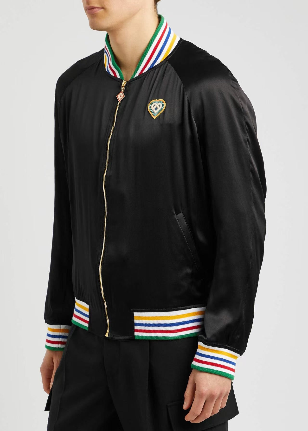 Mehrfarbige Jacke