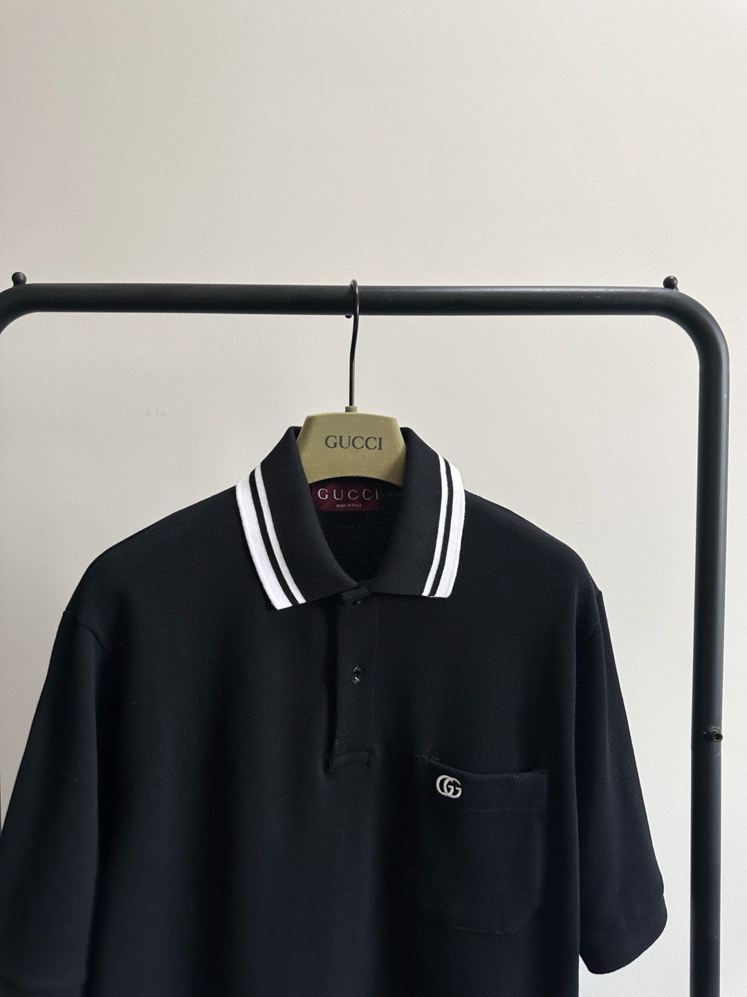 Black and Grey Polo