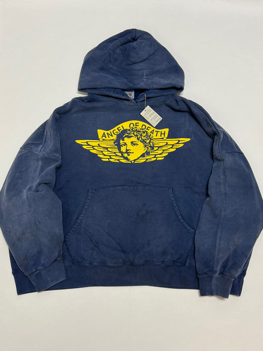 Blauer Hoodie