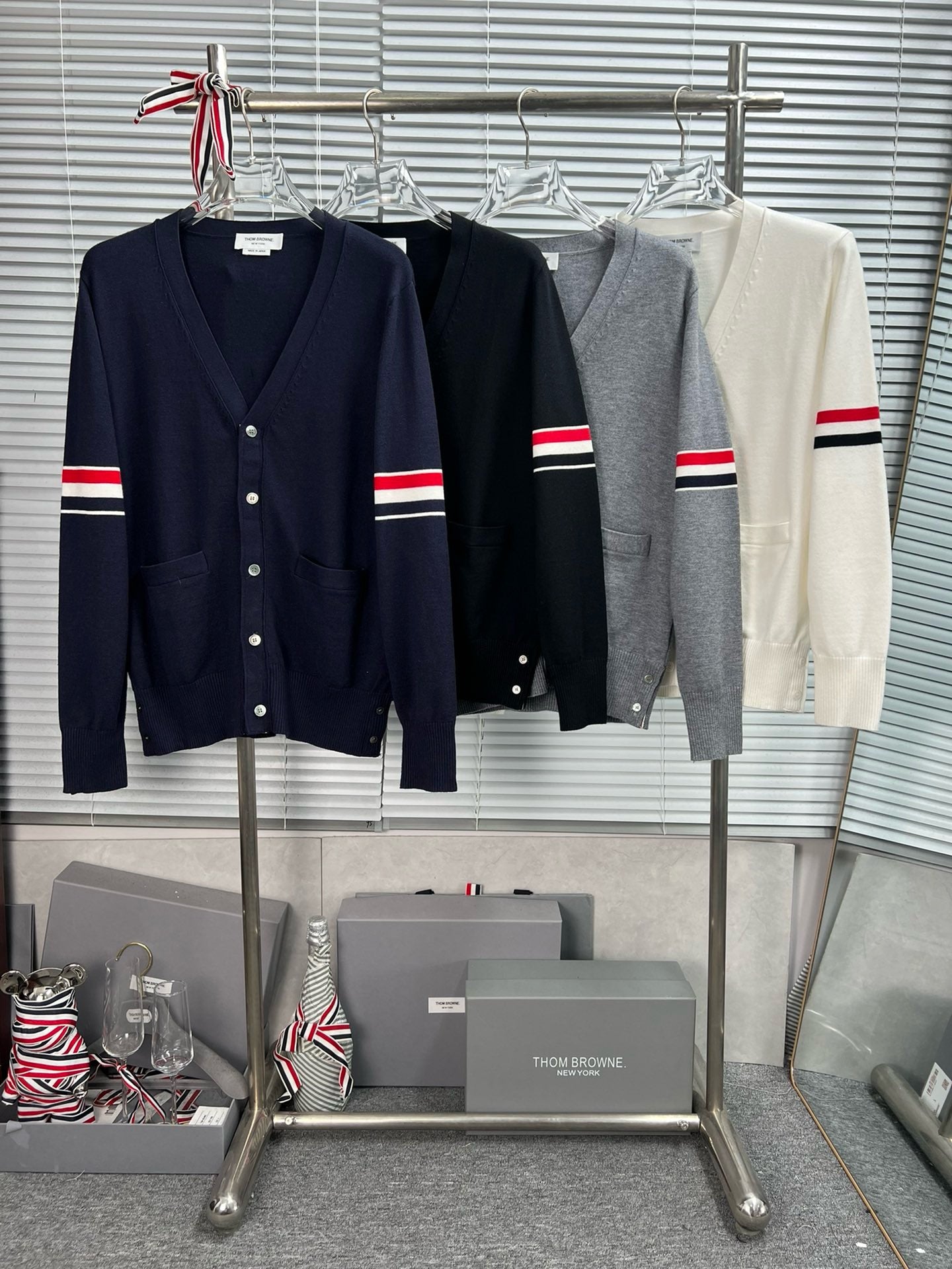 Mehrfarbige Jacke