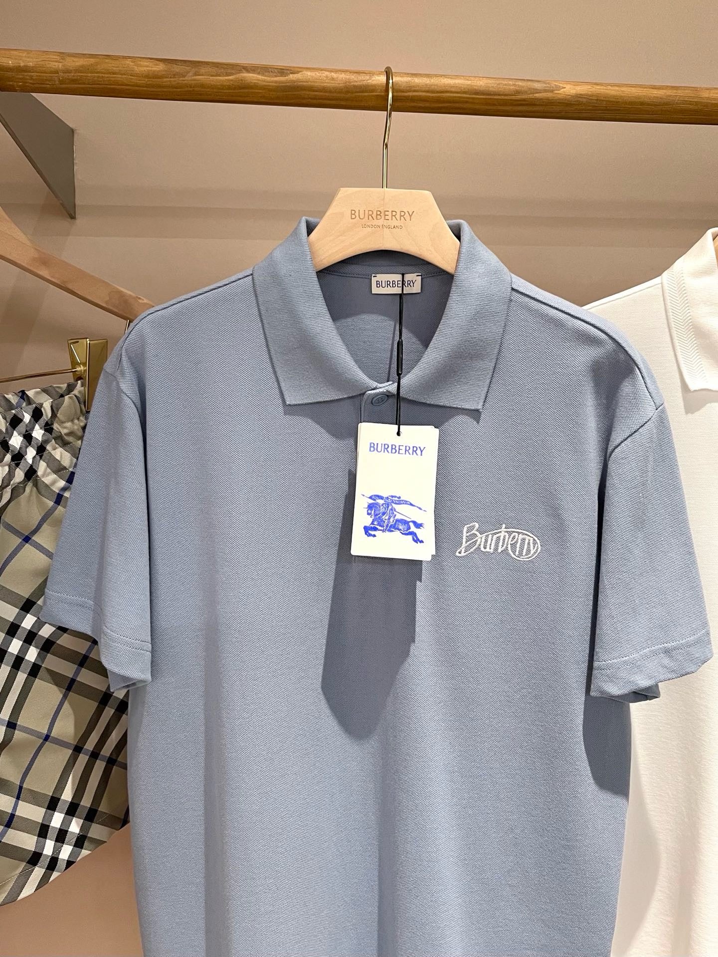 Black and Blue Polo