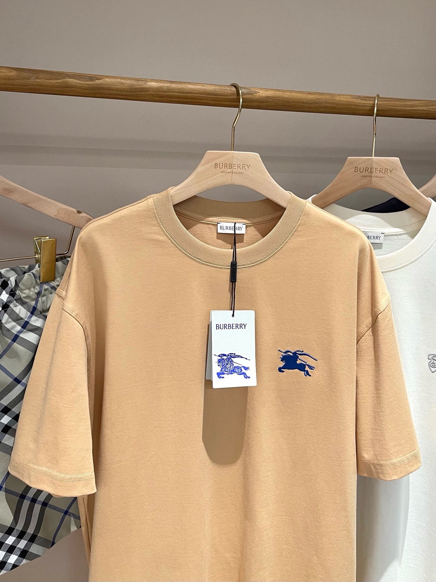 Dark Blue and Khaki T-Shirt