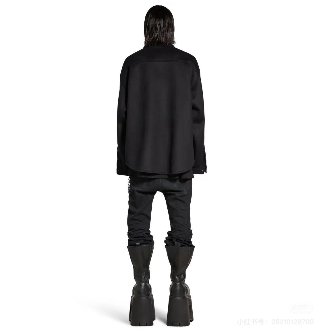 Schwarze Jacke