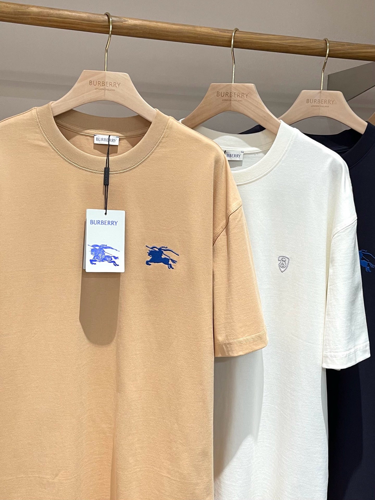 Dark Blue and Khaki T-Shirt