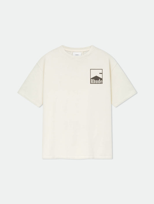Schwarz-weißes T-Shirt