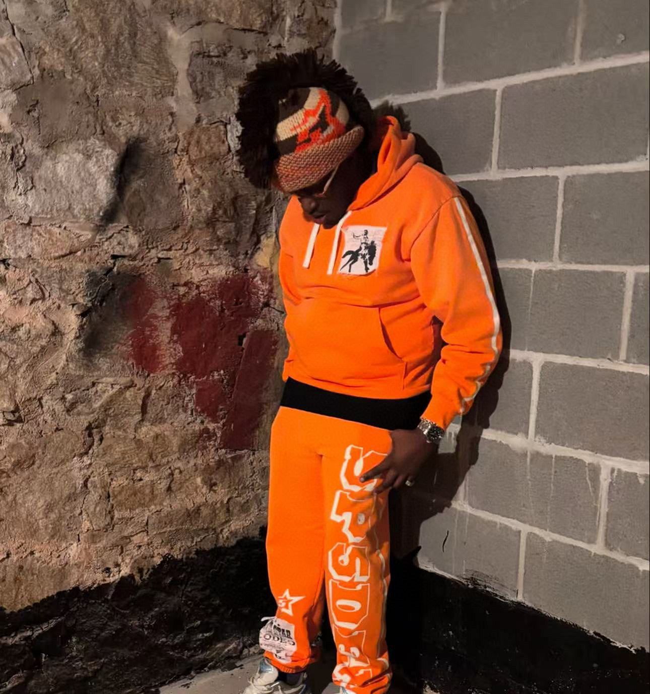 Pantalón naranja