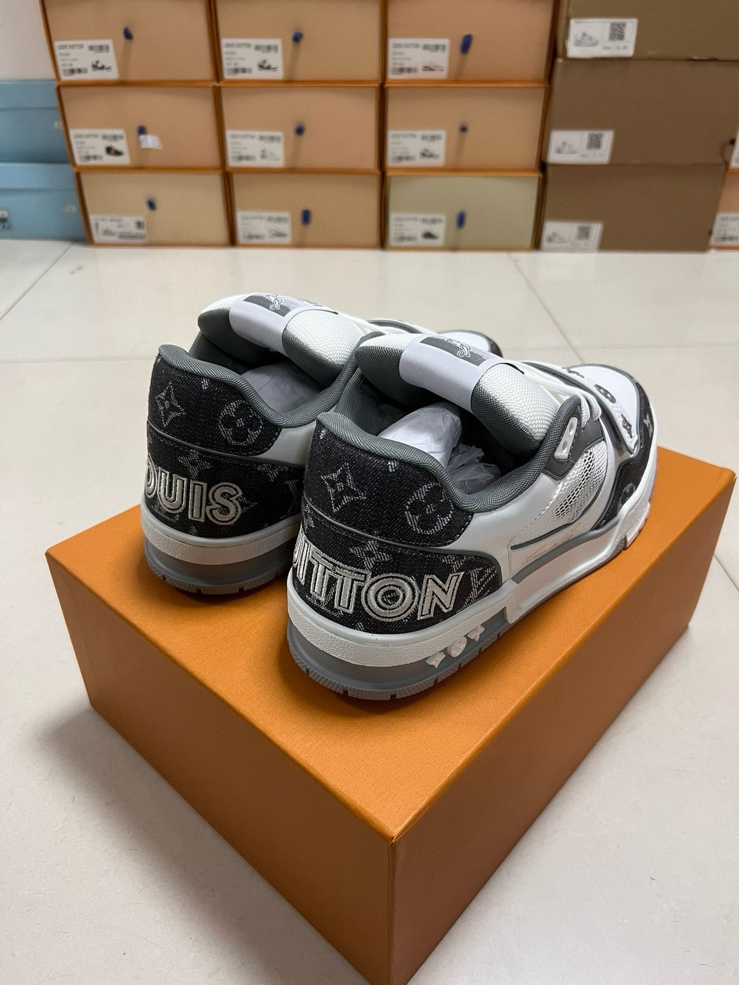 White Black Shoes