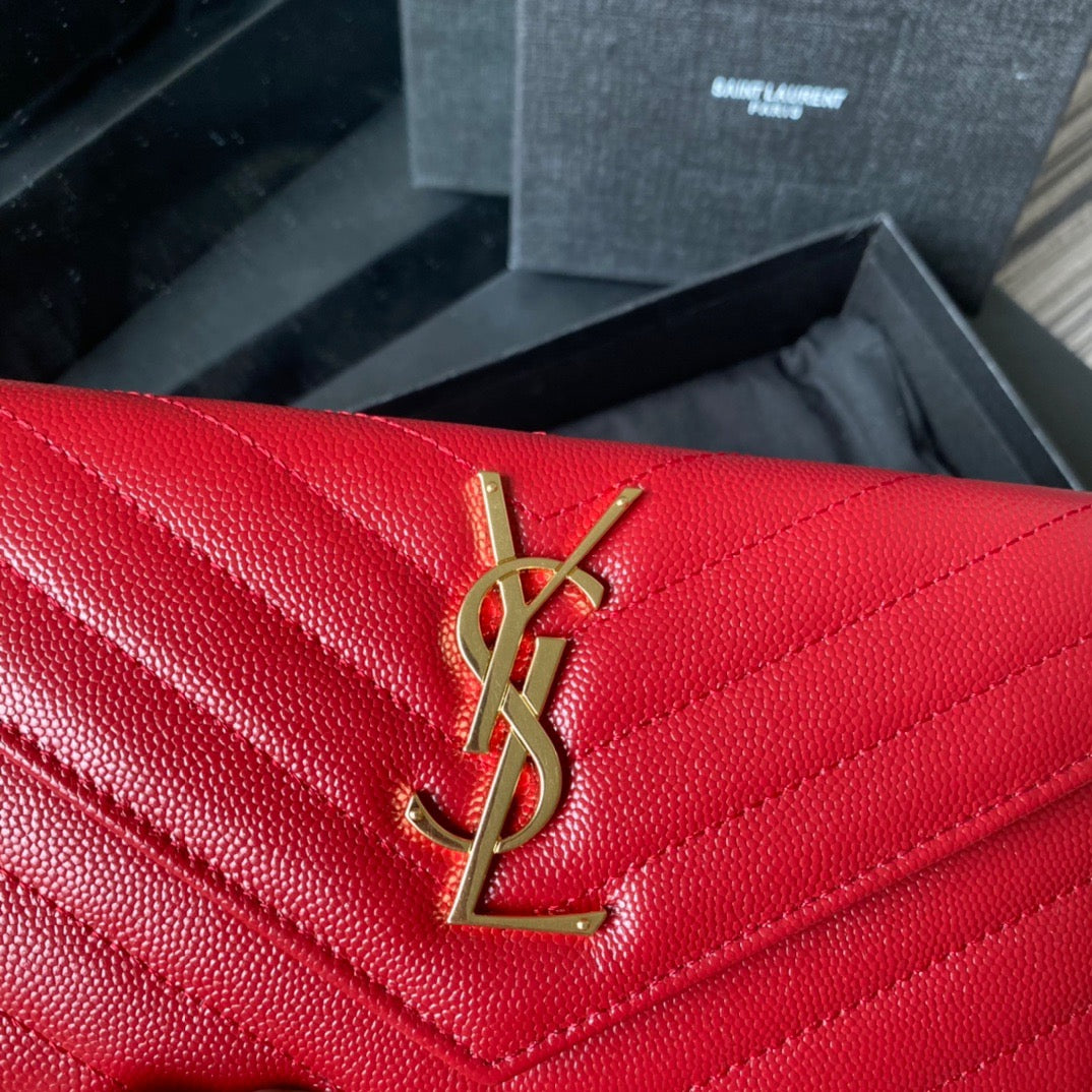 Black, Red, Light Blue, Dark Green and Off White Bags