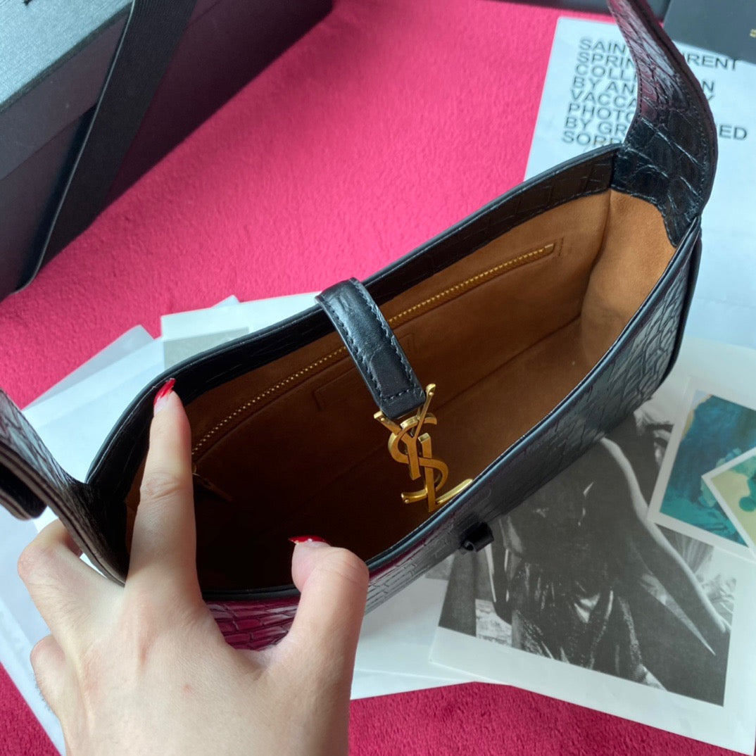 Sage, Off White and Black Bags