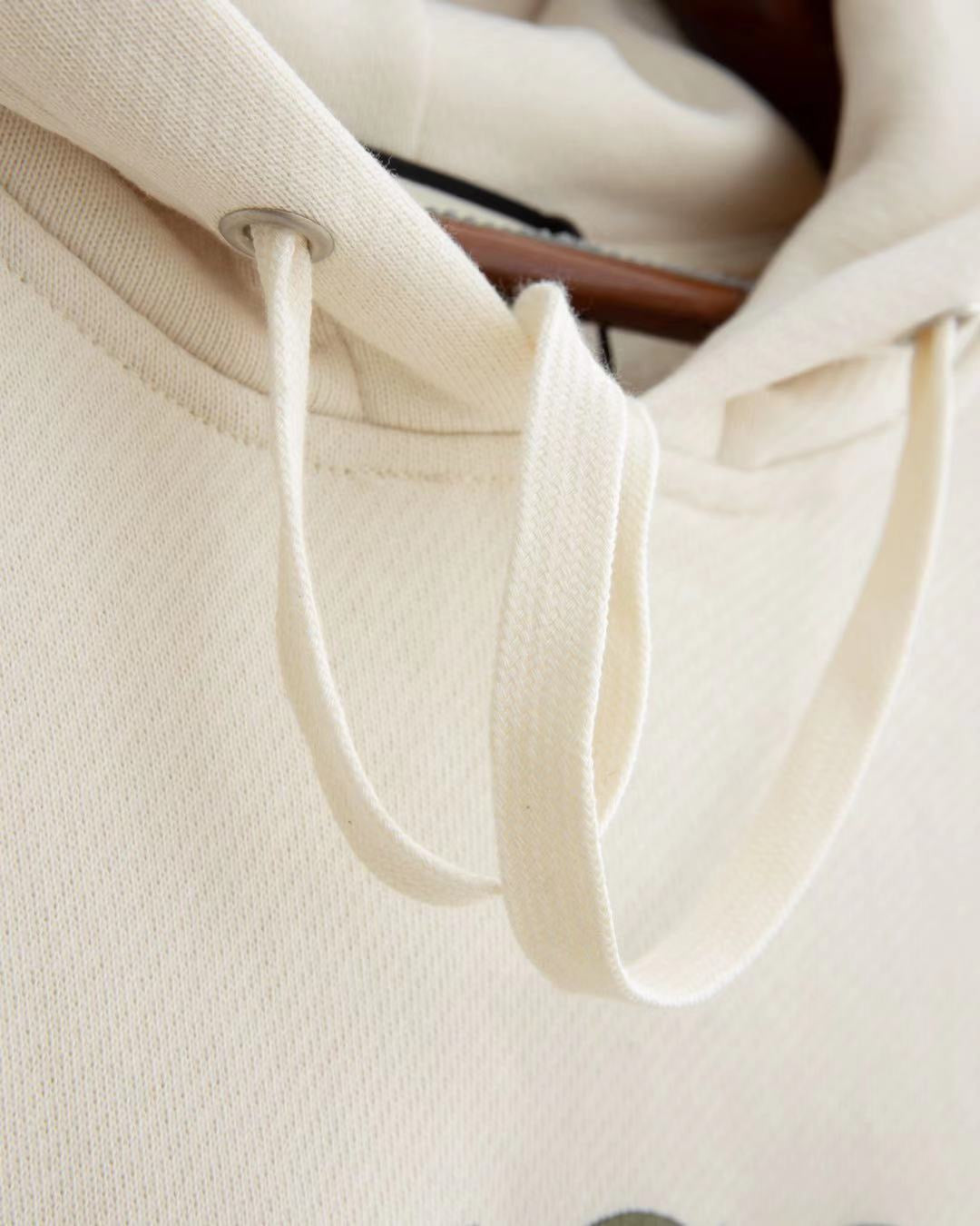 Black and white hoodies