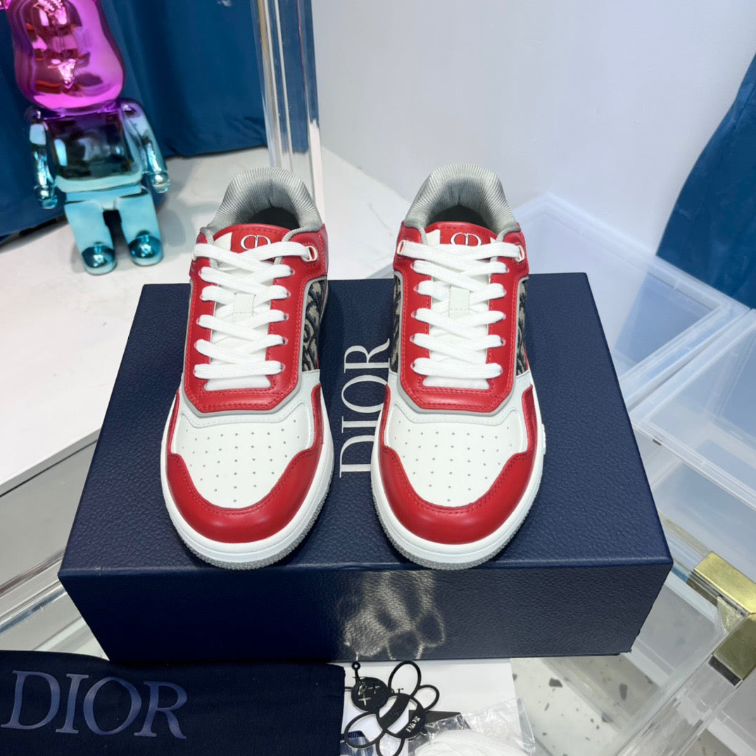 Zapatos azul blanco y rojo blanco