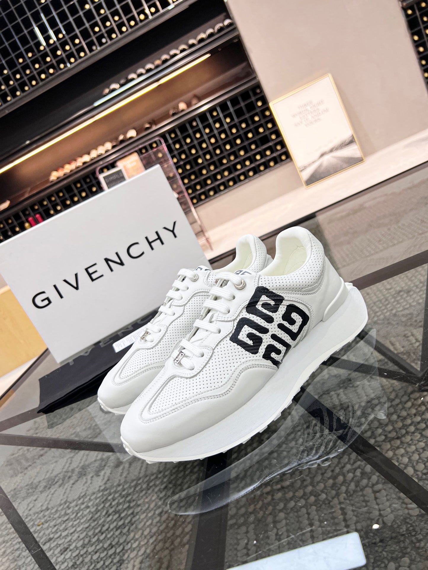 Black and white Shoes