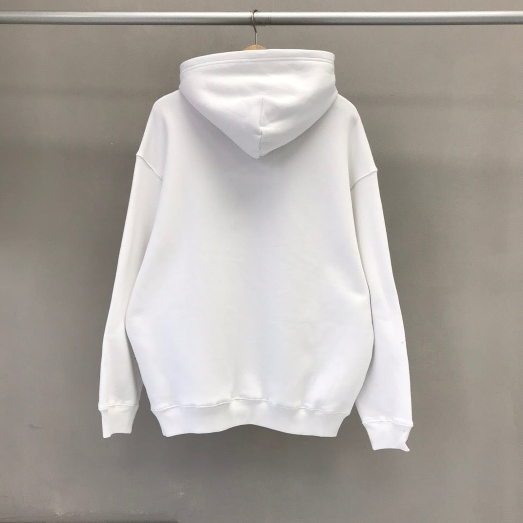 Sudaderas con capucha blancas y negras