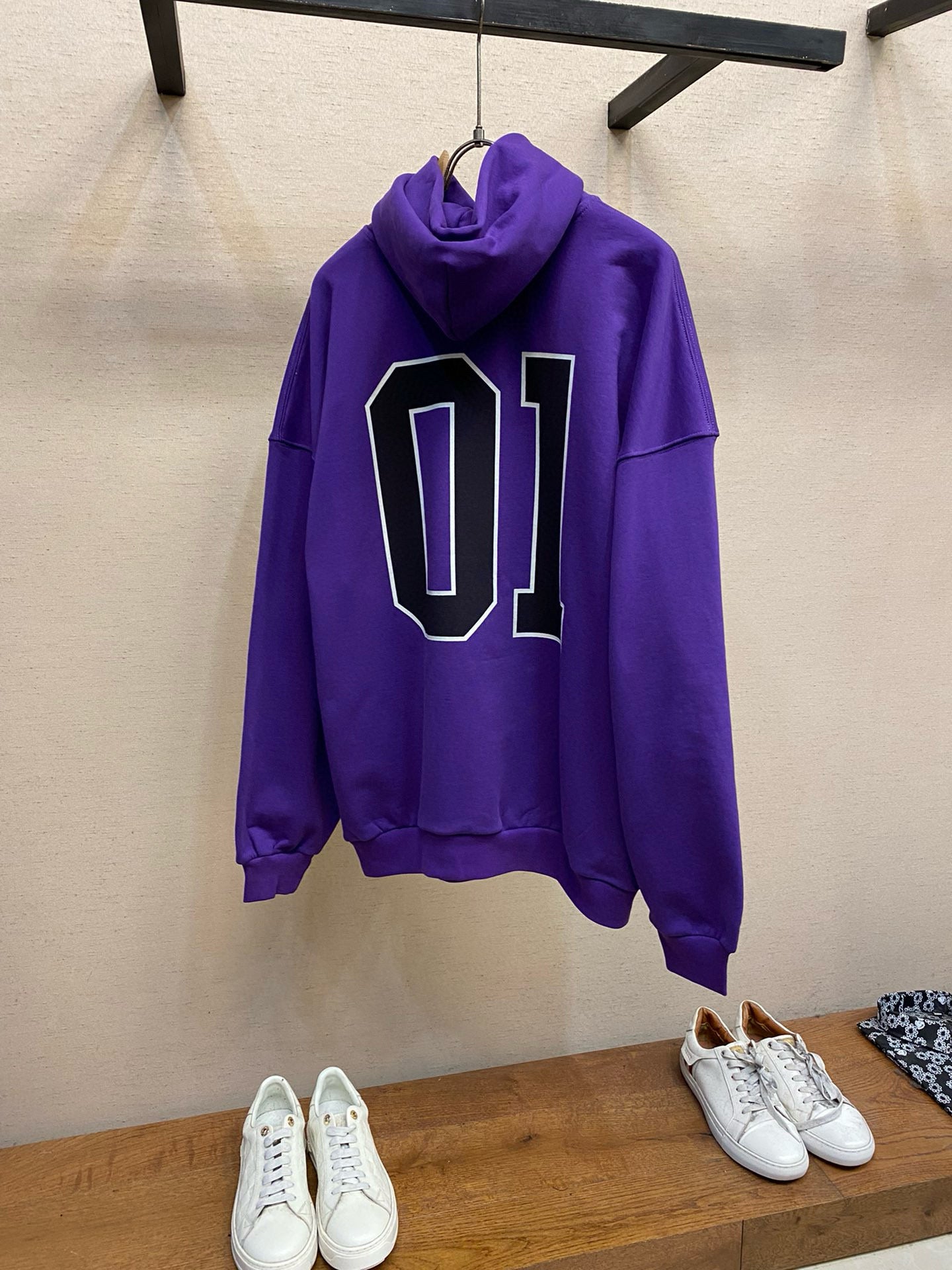 Black and Purple Hoodie