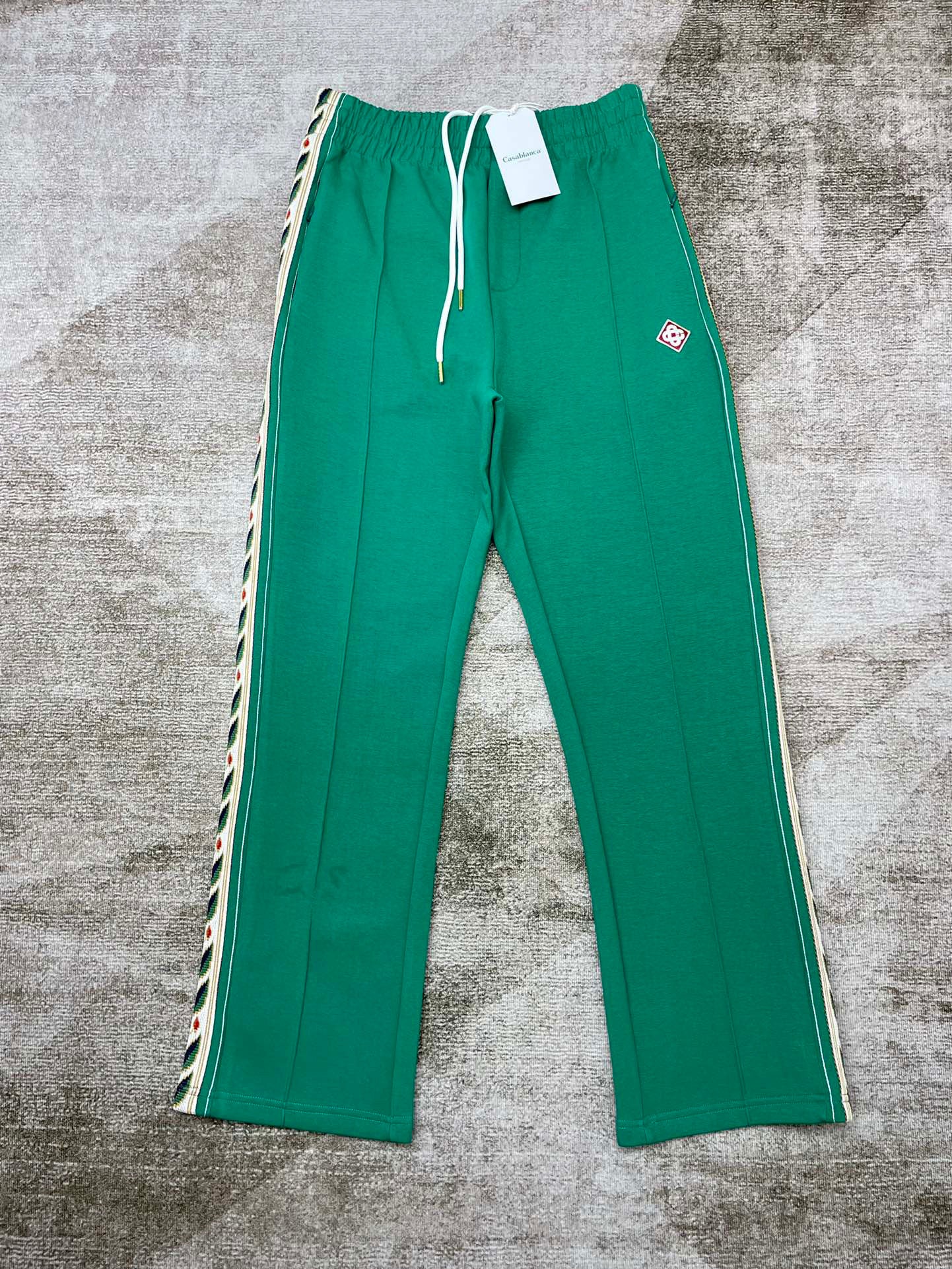 Black and Green Pant